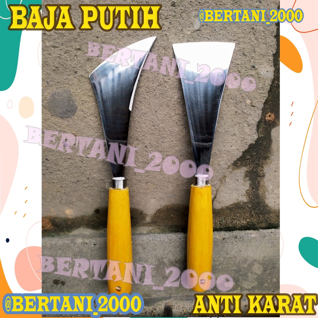 KAPE WALET / ALAT PANEN SARANG BURUNG WALET BAJA PERAK ( BAJA PUTIH )