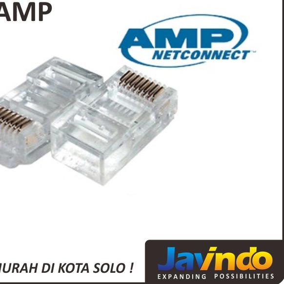 RJ45 AMP Cat 5e / Konektor RJ-45 AMP / Connnector RJ 45 Pack