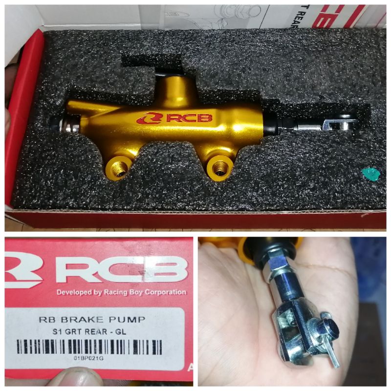 Master rem belakang rcb original malaysia tipe colour series