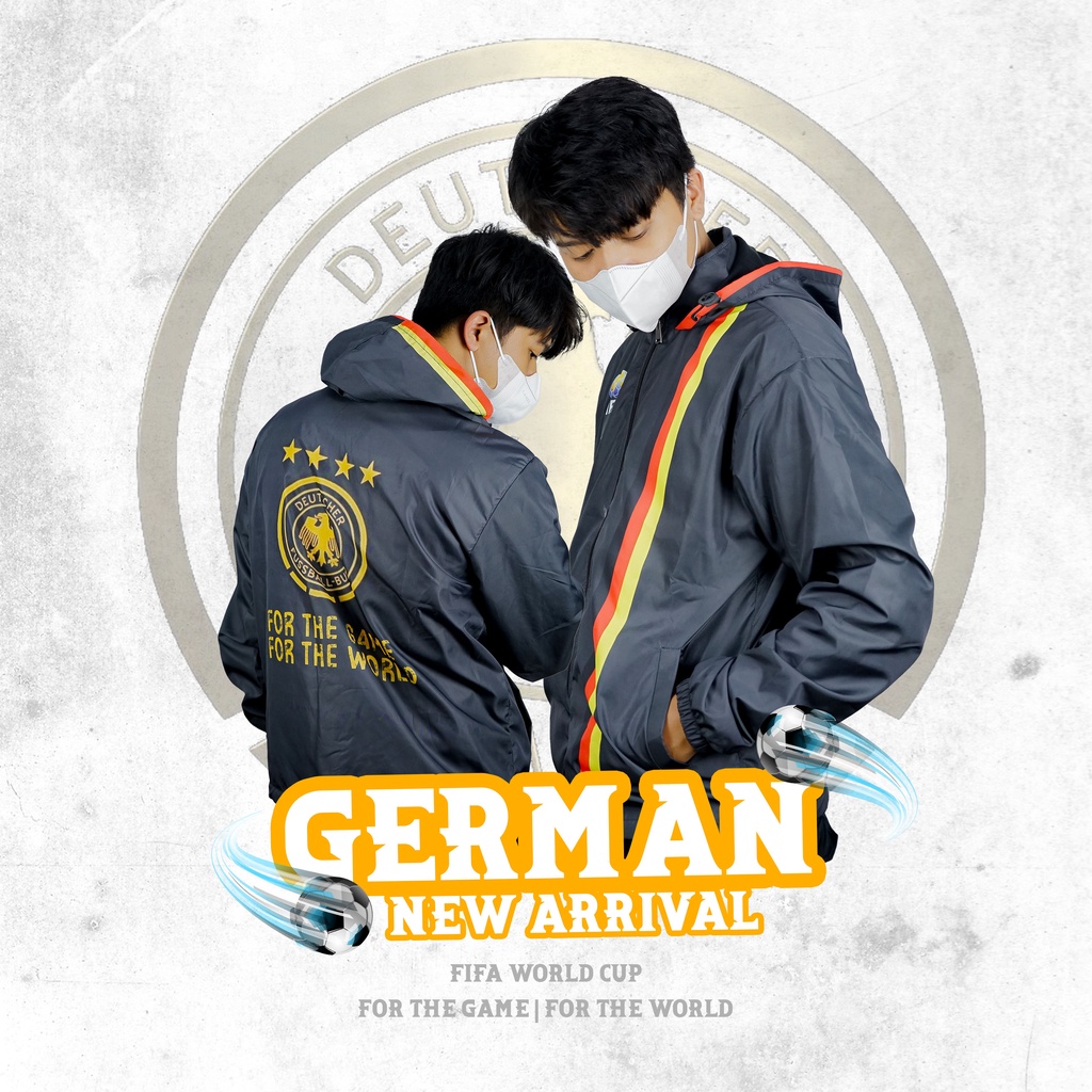 Jaket Outdor Pria Wanita Piala Dunia Limited Edition