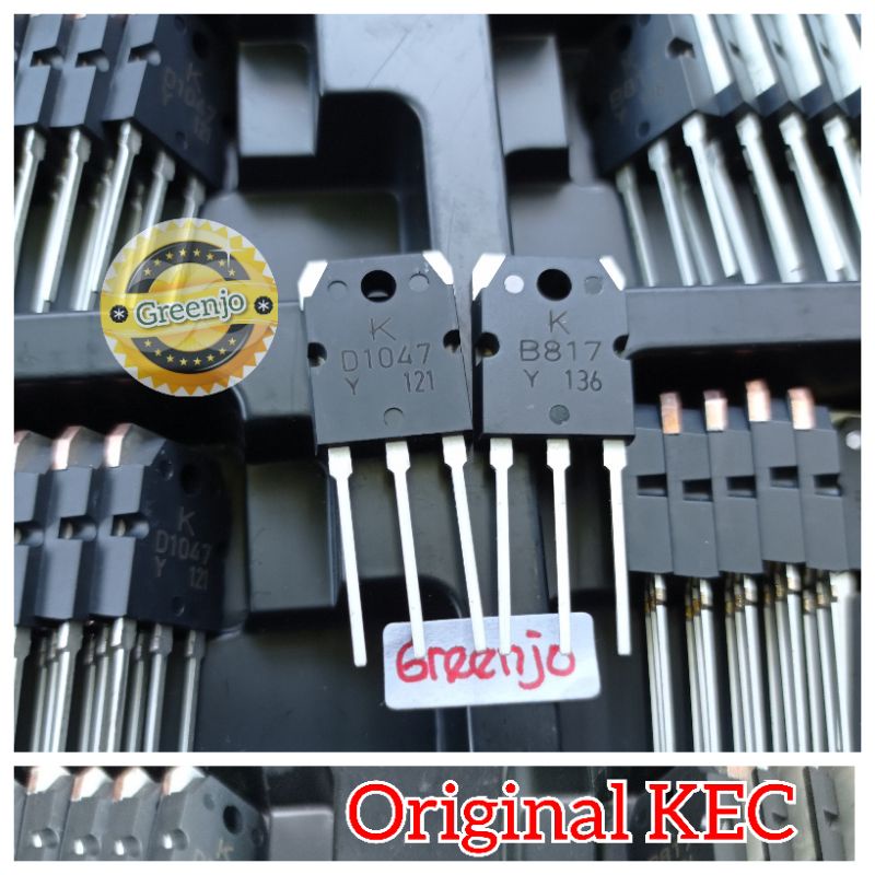 Transistor D1047  / B817  Original KEC