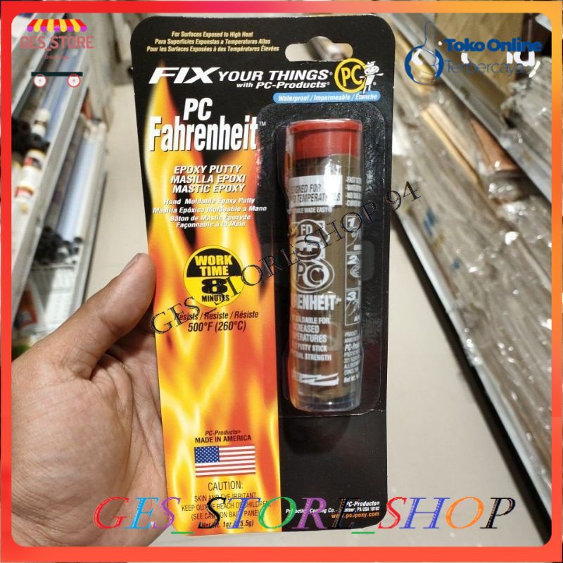 

Lem PC Fahrenheit 28,5 gr Lem epoxy tahan panas