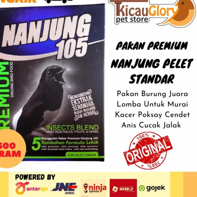 Nanjung 105 Voer Pelet Ebod Jaya Pakan Burung Juara Lomba Untuk Murai
