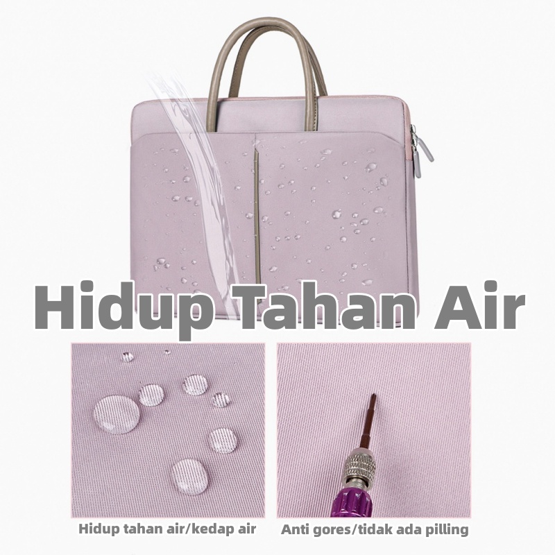 Tas Laptop/ Laptop Sleeve Unisex Selempang  Tas Laptop Jinjing Waterproof C97 Laptop Case 13 14 15 Pelindung Laptop