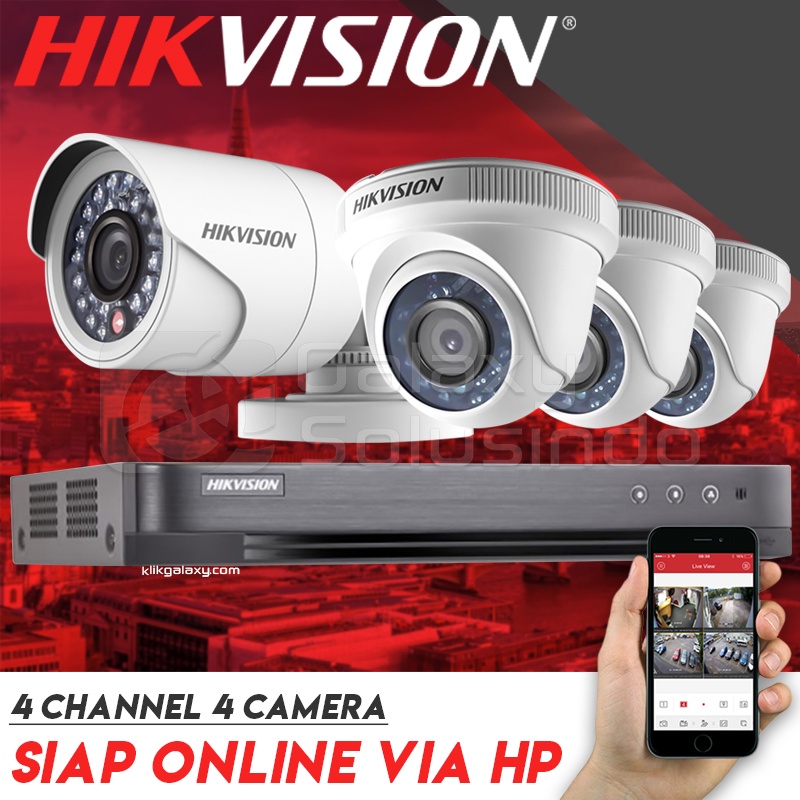 Jasa Paket dan Pemasangan CCTV Hikvision