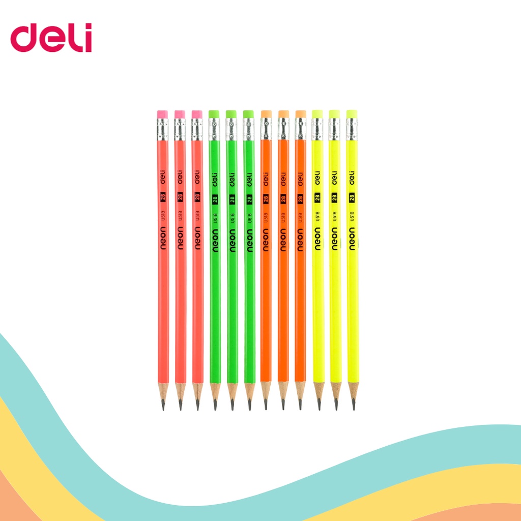 

PENSIL 2B DELI U-51800 (12 PCS)
