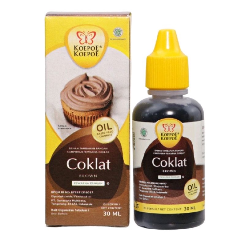 

Abigailcorner - Koepoe Koepoe | Pewarna Coklat Oil Based Premium (30 ml)