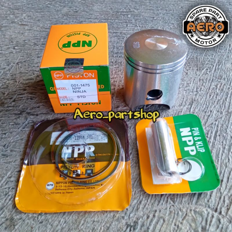 PISTON KIT SEHER SET KAWASAKI NINJA 2T NINJA 150 NINJA R ( OVERSES STD - 200 ) NPP