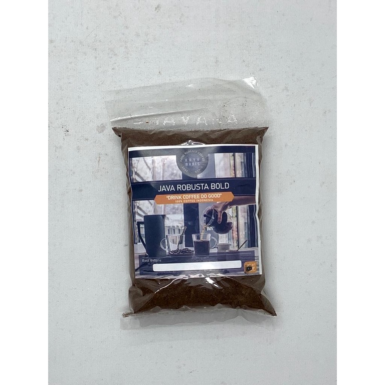 KOPI BUBUK JAVA ROBUSTA BOLD ASLI DAMPIT 100 GR