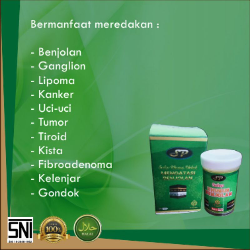 (SALEP BENJOLAN TERLARIS) - SALEP AR-RAIHAN - MENGOBATI BENJOLAN - KELENJAR - TIROID - GANGLION - GONDOK - TUMOR