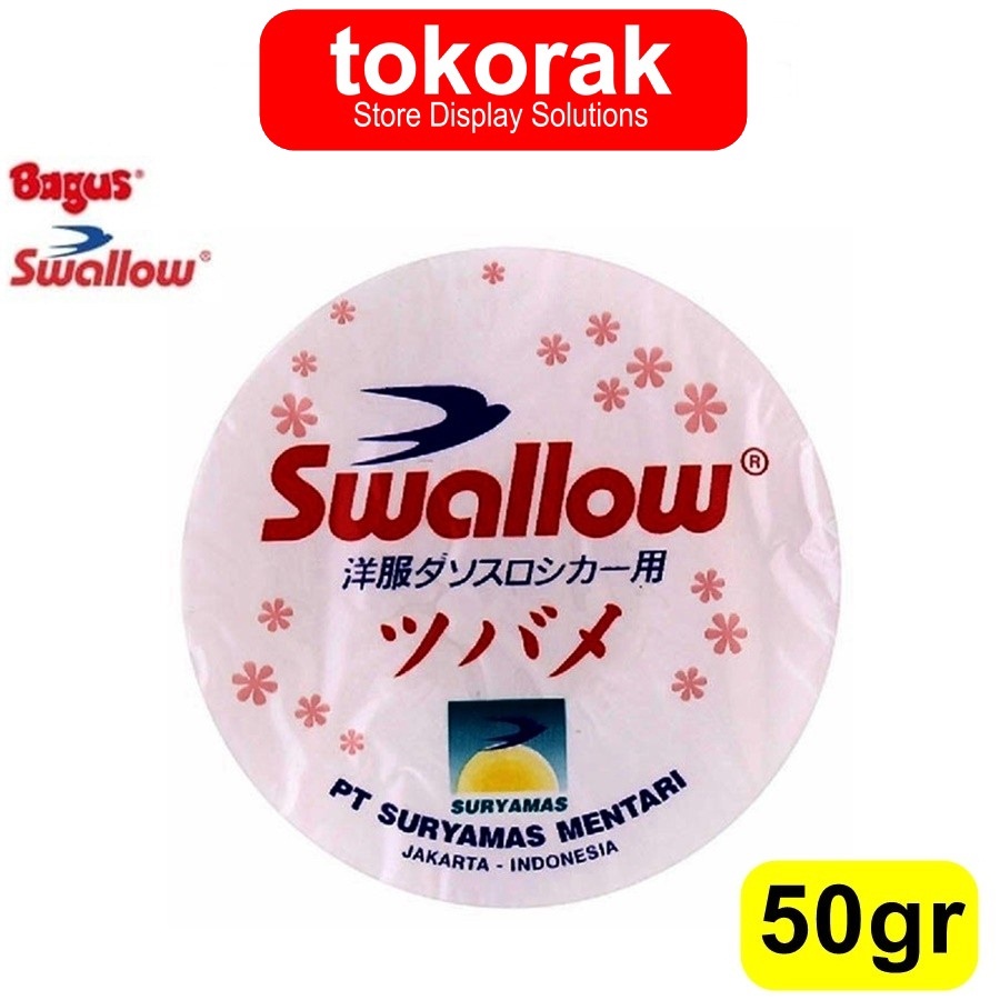 SWALLOW REFILL KAMPER TOILET WITH CASE 50 GRAM KAPUR BARUS GANTUNG S-149