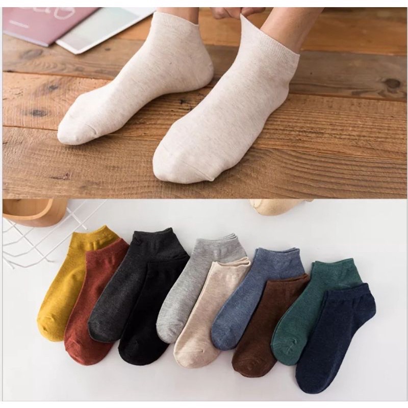 KAOS KAKI POLOS PRIA WANITA / KAOS KAKI PENDEK / KAOS KAKI SEMATA KAKI / KAOS KAKI FASHION / KAOS KAKI DEWASA OLAH RAGA / ANKLE SOCKS