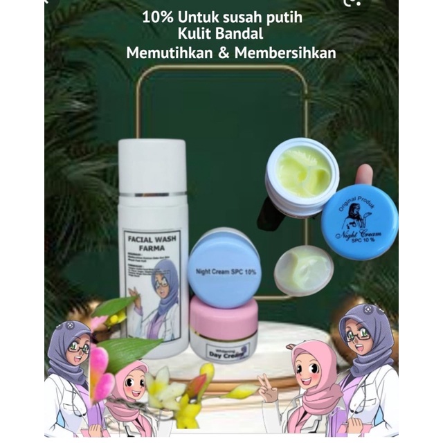 Wdc 3in1 Spc 10% untuk susah putih super