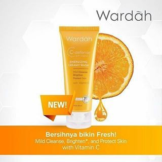 Wardah C-Defense Energizing Creamy Wash 100ml