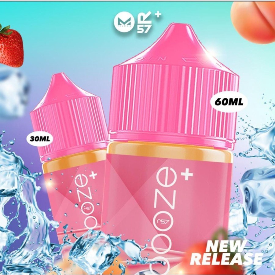 R57 Booze Ice Strawberry Peach 60ML Authentic by Hero57