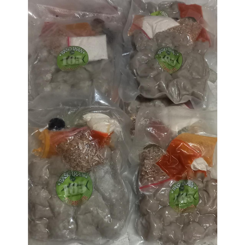 

Baso ikan isi 20 pcs + lengkap dengan bumbu