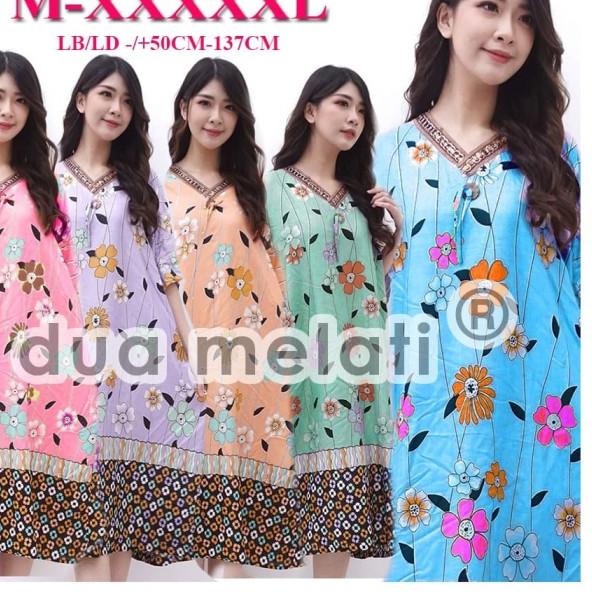 Baju Tidur Daster Batik Jumbo Big Size Rayon XXXL D33D34D35D36D37