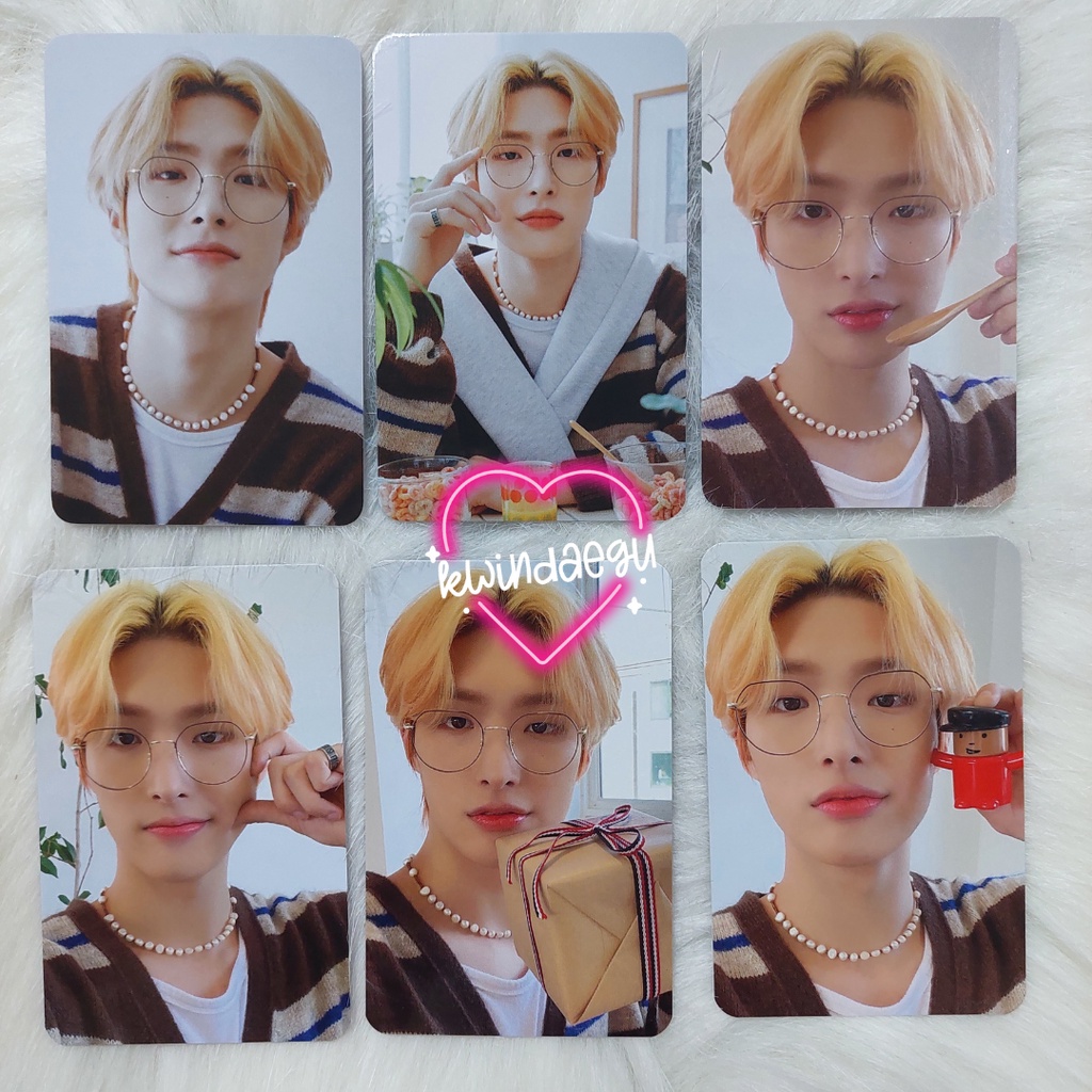 ATEEZ TRADING CARD ATINY ROOM SHARING