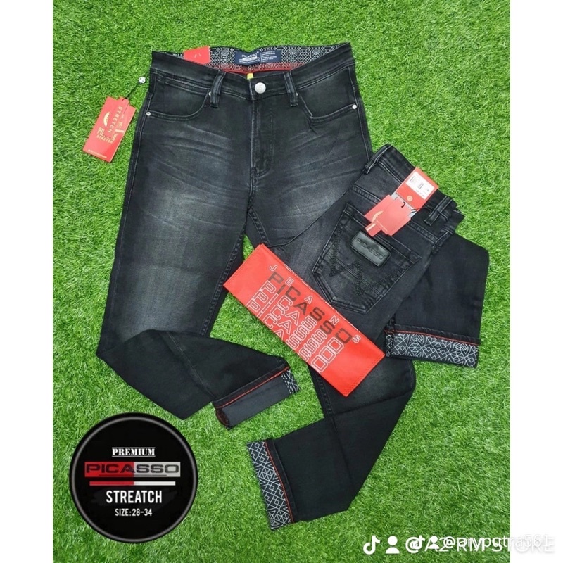 CELANA PANJANG JEANS PICASSO SLIM FIT ORIGINAL JEANS PICASSO ORIGINAL CRR WE LANA