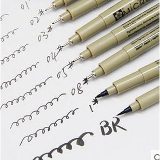 

Sakura Pigma Micron Set isi 5 / Micron Manga Set / Drawing Set