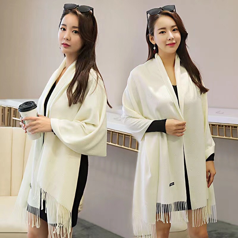 CAHAYA Syal Korea Cashmere Immitation Fashion Winter Autumn Musim Dingin Syal - 2