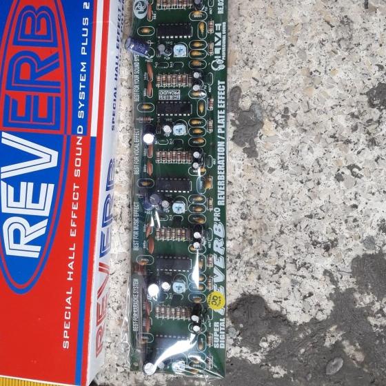 kit audio kit echo reverb 2 potensio efek vokal sound system rakitan