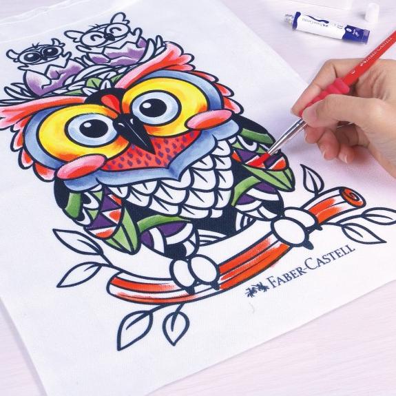 

Faber-Castell Creative Art Series Colour Your Own Totebag