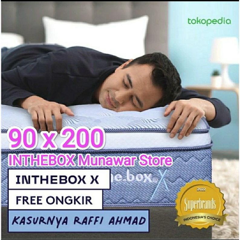 Kasur Spring Bed inthebox X (90x200) Singgle Original