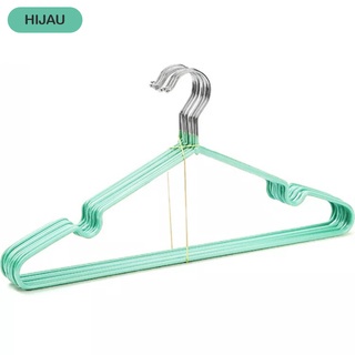 IKILOSHOP Baja10 Hanger Baja Premium Anti Karat Gantungan Baju Kawat Hanger Import 1 set isi 10pcs