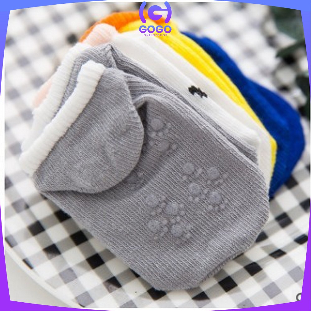 GOGO-P11-P14 Kaos Kaki Pendek Anak Bayi Bahan Katun Kaus Kaki Karakter Lucu Model Korea Import Murah