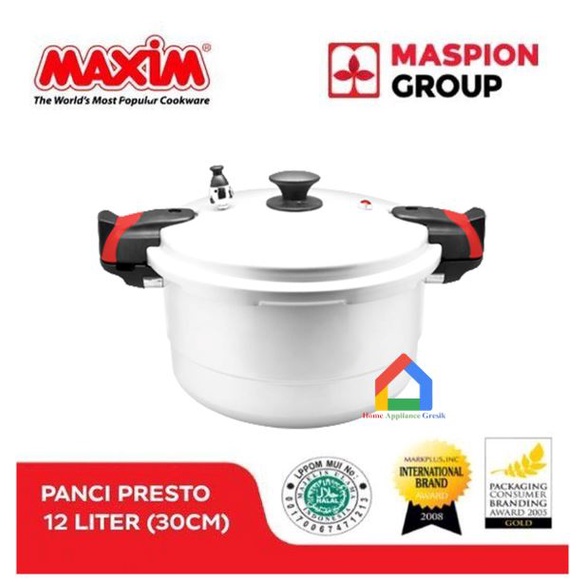 Panci Presto Pressure Cooker Maxim 12 Liter / Presto Maxim 12 Liter
