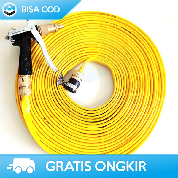 SELANG AIR 10 METER SEMPROTAN AIR CUCI MOTOR MOBIL BAHAN BERKUALITAS