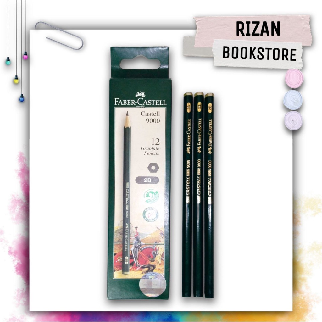

(SATUAN) Pensil 2B Faber Castell
