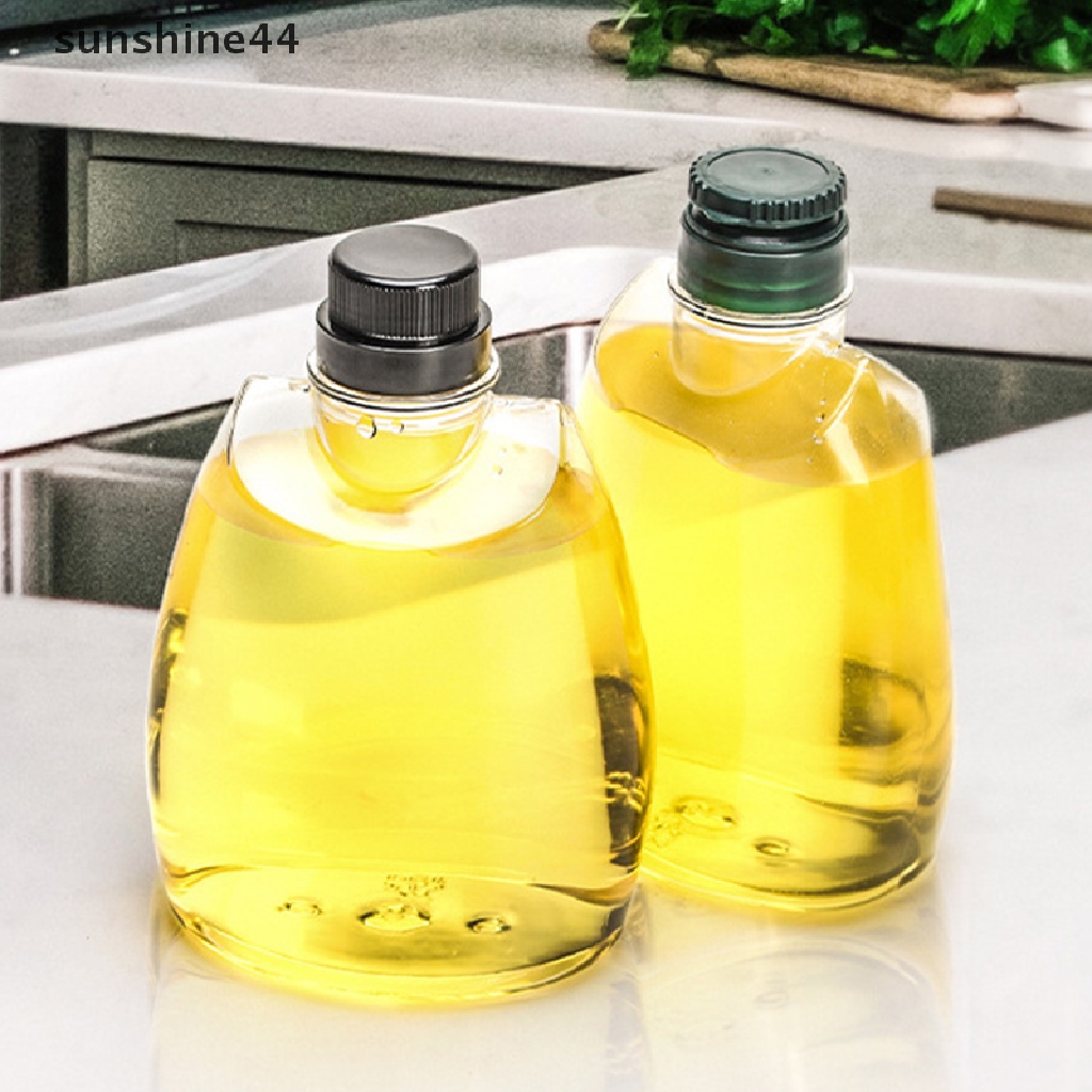 Sunshine Botol Plastik Tebal Transparan Portable Untuk Minyak / Madu / Bumbu Dapur