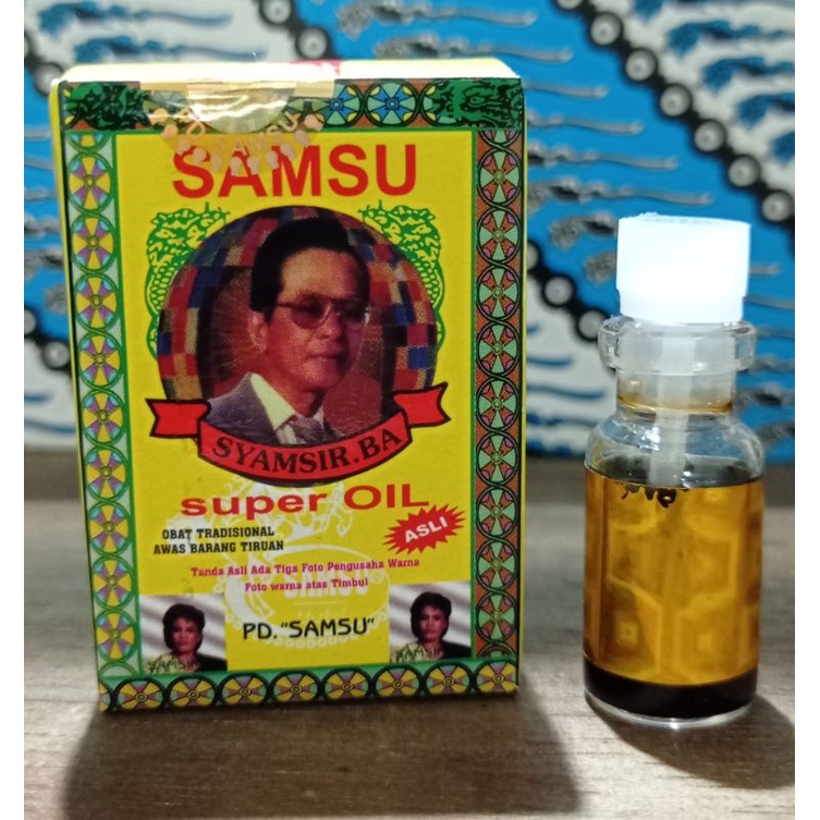 samsu oil samsu cair botol original PD samsu syamsir ba