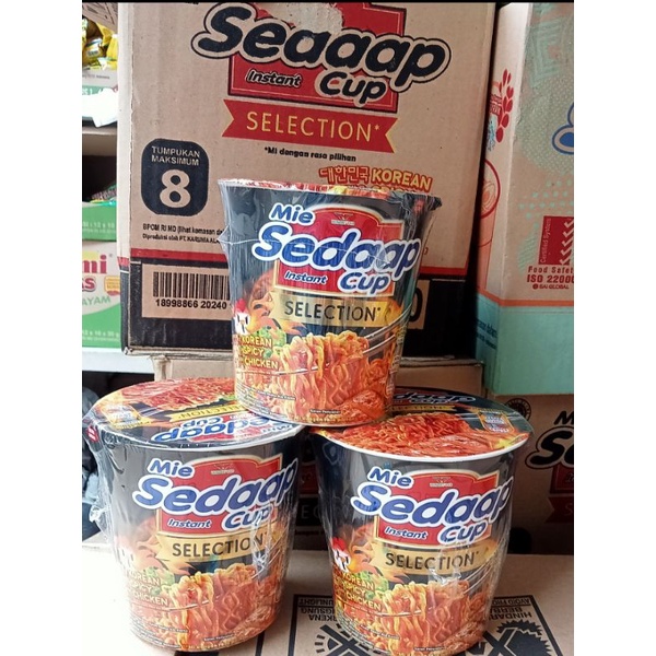 

sedap cup Korean spicy || 75gr