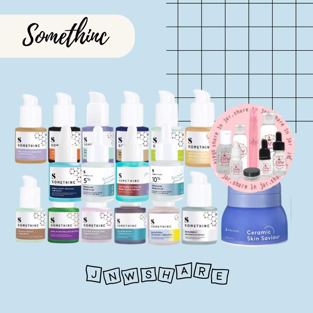 [SHARE]⭐JNW⭐ Somethinc Niacinamide AHA BHA Bakuchiol Hyaluronic 24K Gold RETINOL Ceramic Barrier Rev