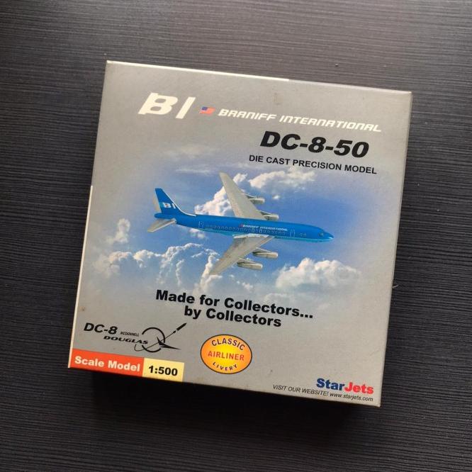 Diecast Pesawat Dc-8-50 - Starjets
