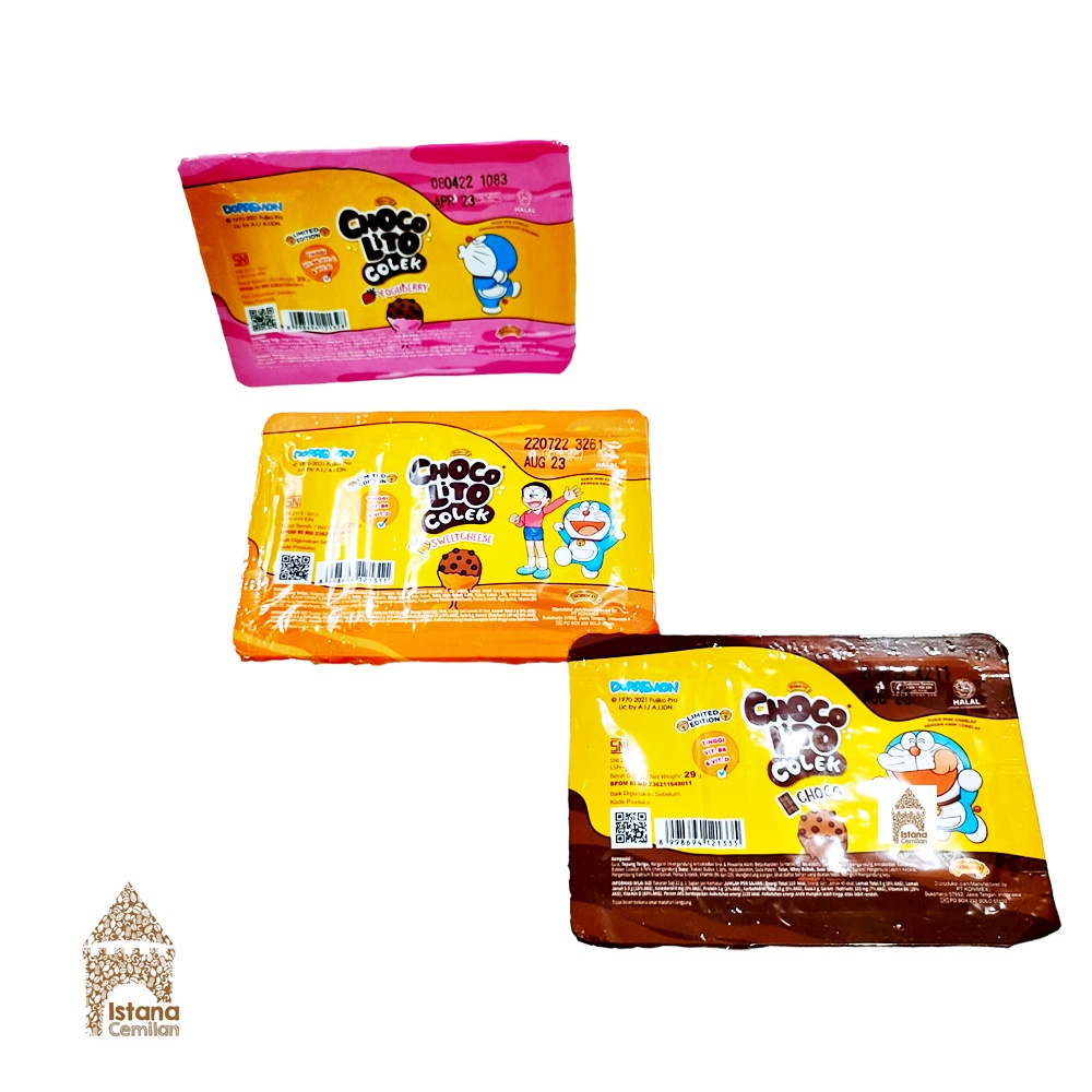 Chocolito / Choco Lito Colek Cookies Kukis Mini Cokelat dengan Krim 29 Gram