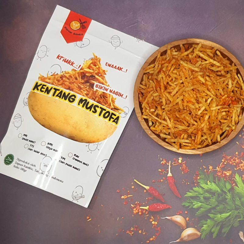

Kentang Mustofa Rasa Pedas Manis (PMS) by Dapoer Bambie
