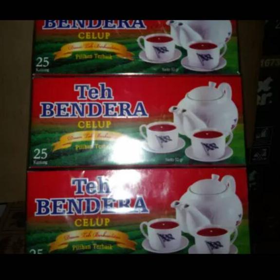 

TEH BENDERA KOTAK CELUP ISI 25