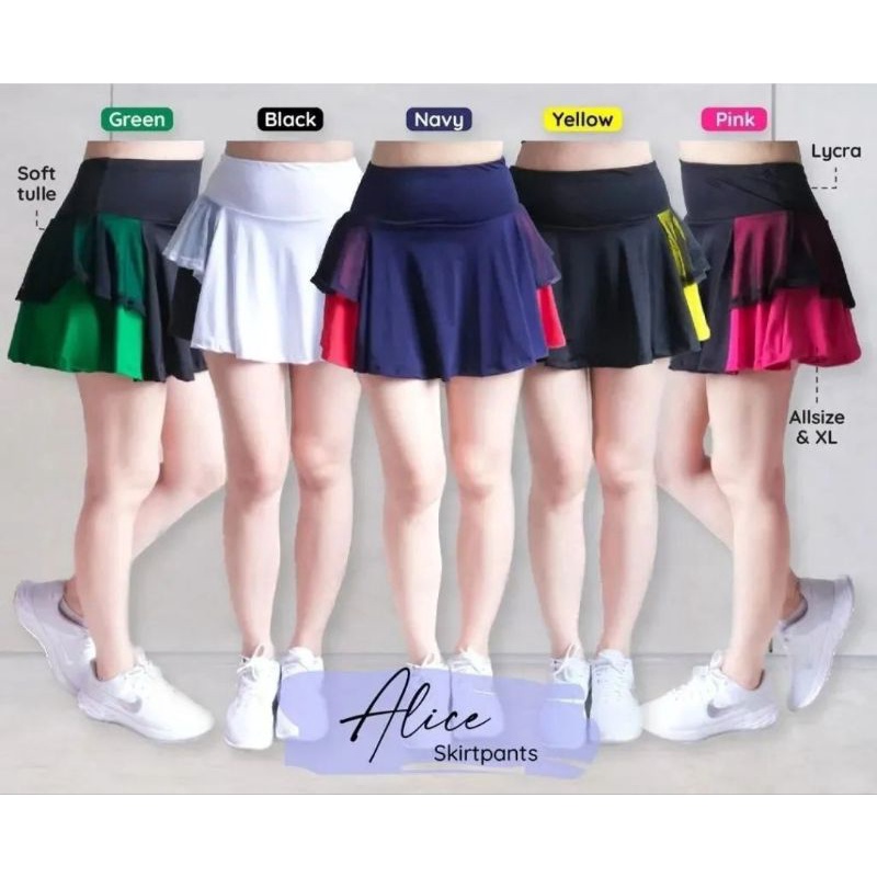ALICE SKIRTPANT/ROK zumba/rok senam/celana zumba/celana senam