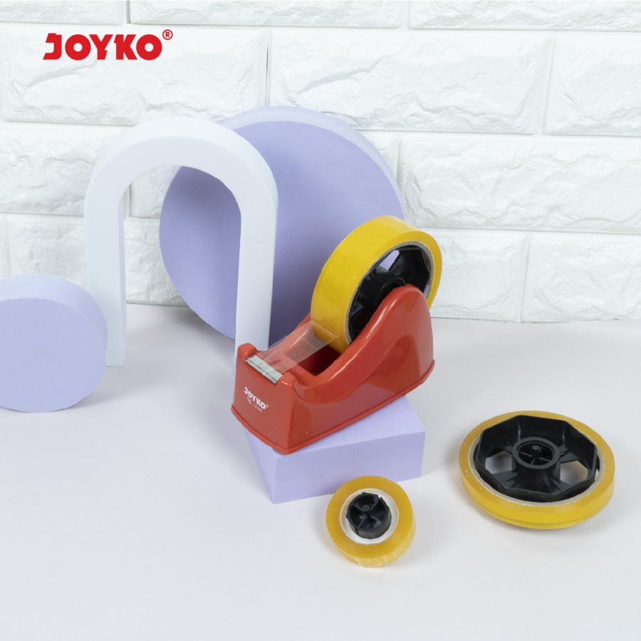 Tape Cutter / Tape Dispenser / Tempat Pemotong Isolasi Joyko TC-114