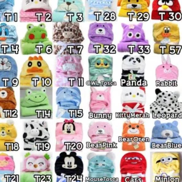 Selimut bayi Topi Carters / Selimut bayi murah / Selimut bayi lembut