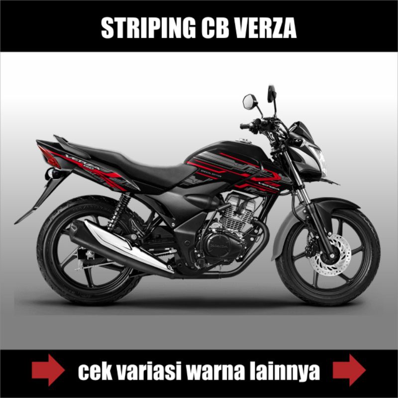 STRIPING HONDA VERZA / STIKER LIS BODY MOTOR CB VERZA / STIKER STRIPING VARIASI VERZA
