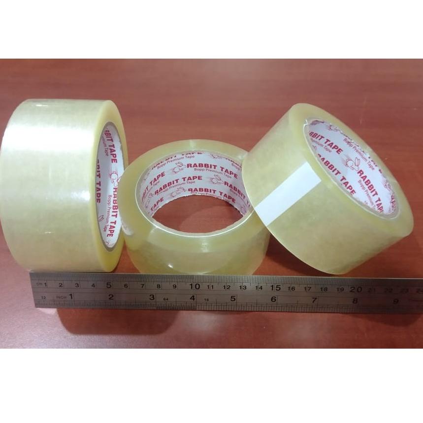 

♛ LAKBAN BENING 2 INC 90 YARD FULL SOLASI SELOTIP TAPE PACKING ㅉ