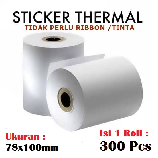 

Kertas Thermal Ukuran 78x100 mm