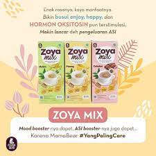 Mama Bear ZoyaMix 200 gr Sereal Kedelai dengan daun Katuk | Pelancar Asi / ASI Booster MamaBear Zoya Mix Lancar Asi