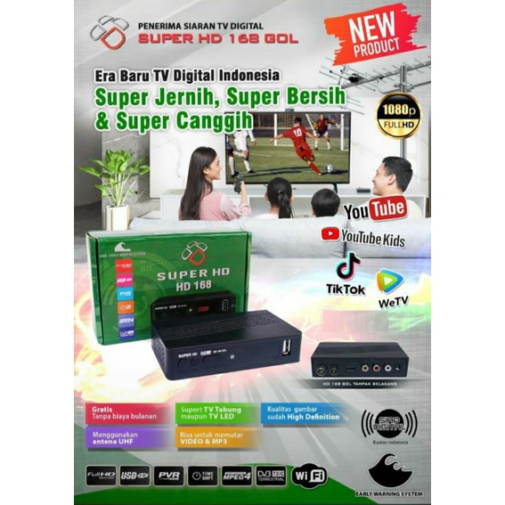 COD Set Top Box Tv Digital Super HD DVB T2 / Set Top Box DVB T2 Set Top Box Tv Digital Super HD