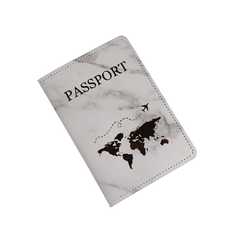 Gro Kulit PU Pasangan Kekasih Passport Holder Travel Card Case Cover Wedding